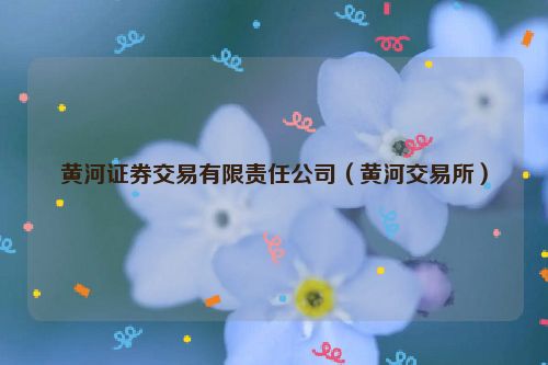 黄河证券交易有限责任公司（黄河交易所）